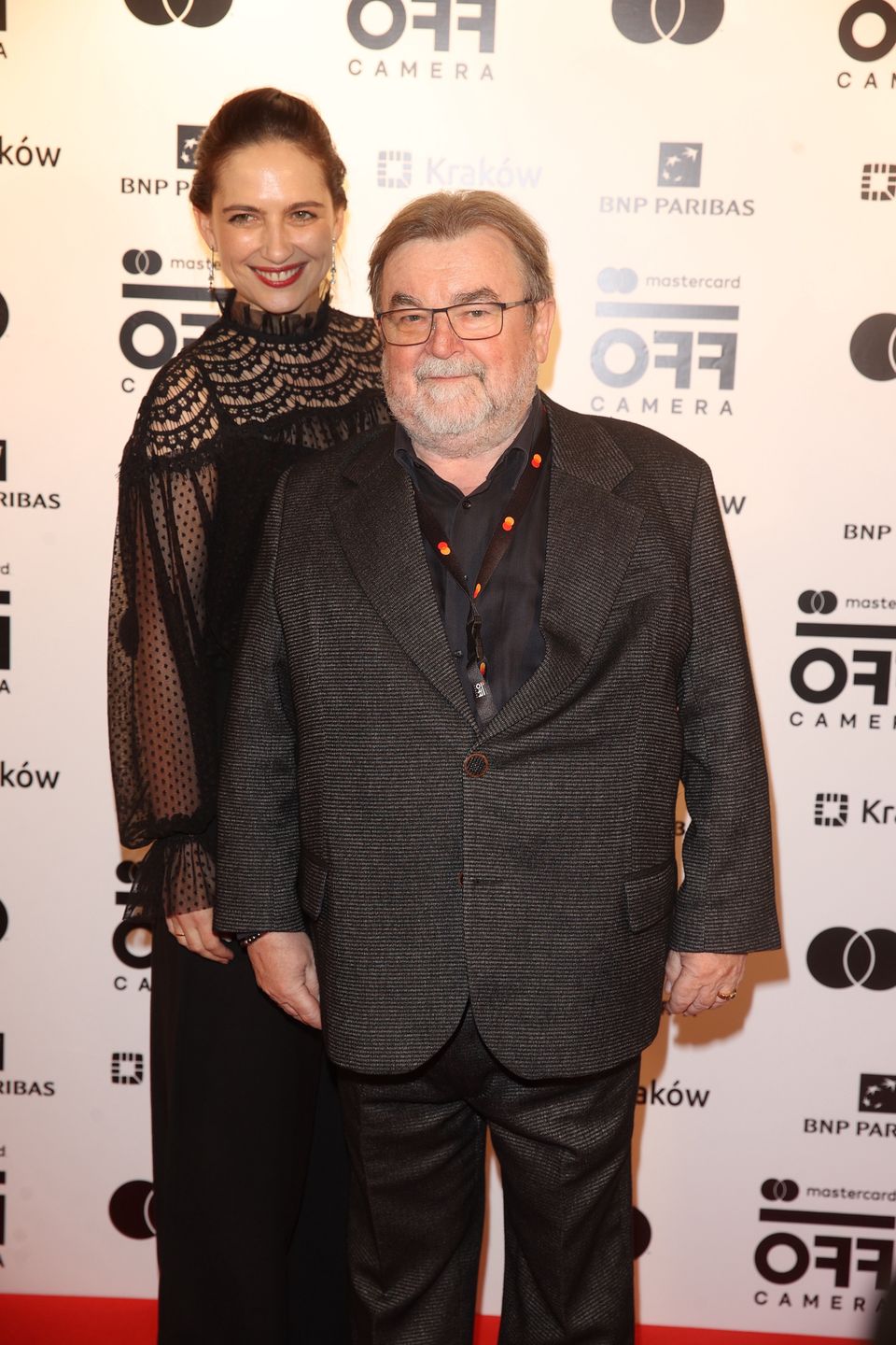 Anna Cieślak i Edward Miszczak na festiwalu Off Camera