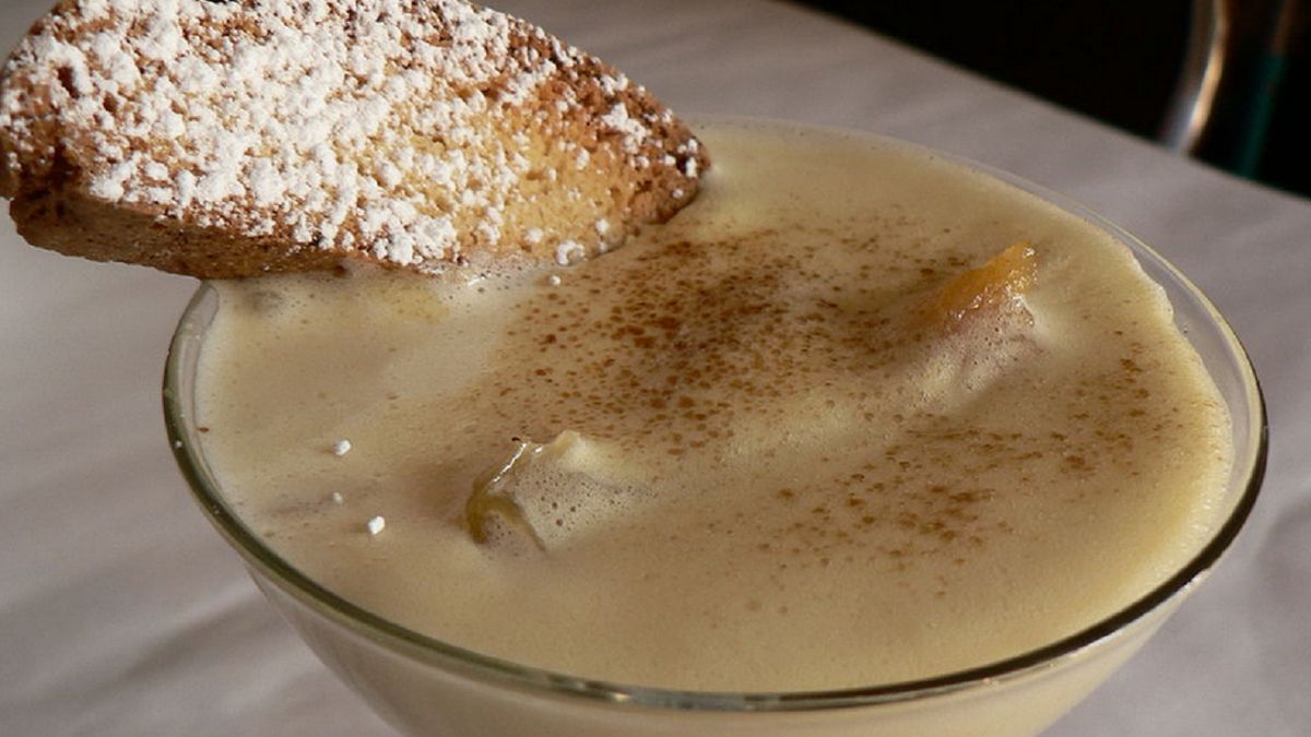 Zabajone, czyli kogel-mogel z Włoch.