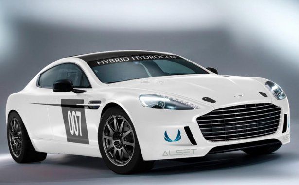 Aston Martin Hybrid Hydrogen Rapide S wkracza na Ring