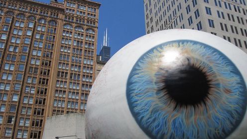 Wielkie Oko patrzy w Chicago 1