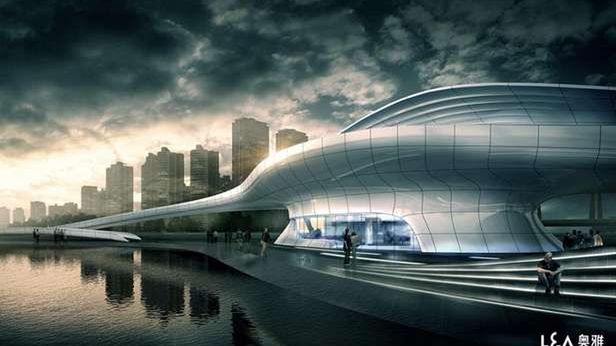 Projekt chińskiego mostu dla pieszych 1