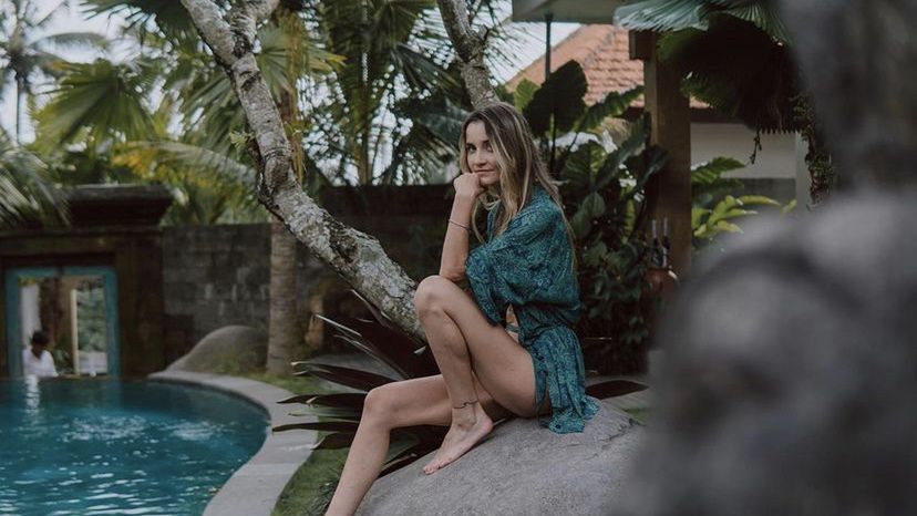 Katarzyna Pielucha zauroczyła się w bali od pierwszej chwili na wyspie 