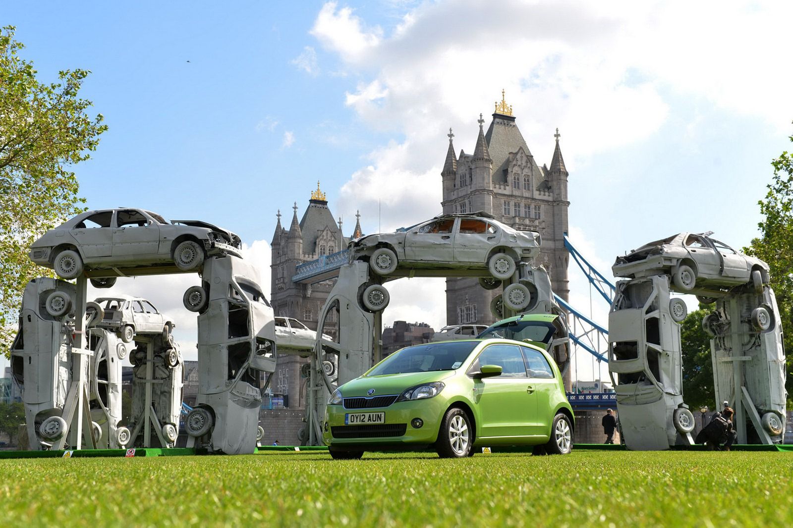 Samochodowe Stonehenge