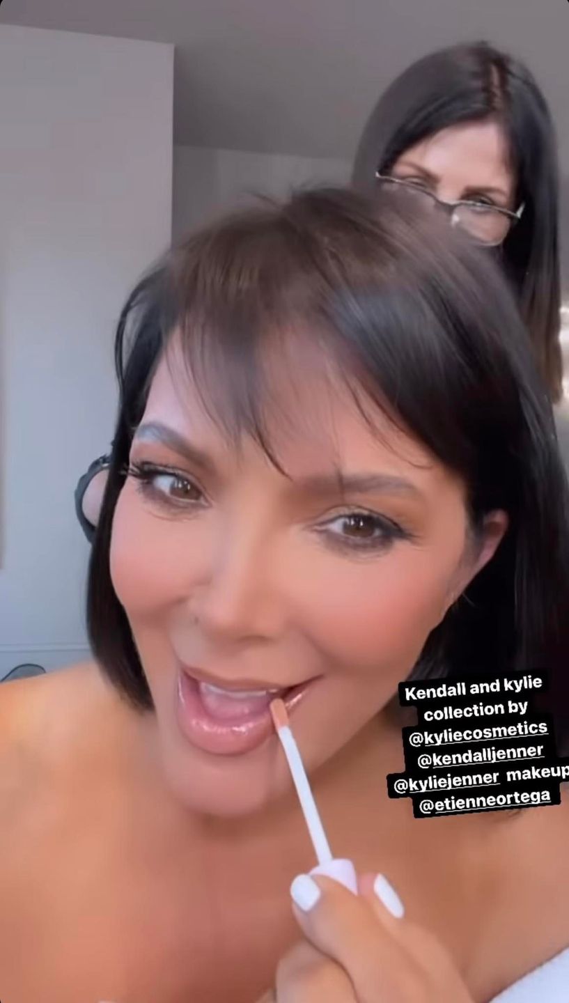 Kris Jenner zaprezentowała nową fryzurę