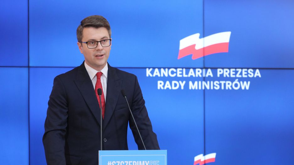 Rzecznik rządu Piotr Muller