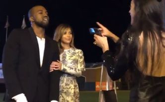 Kim Kardashian i Kanye West nagrali swoje zaręczyny!