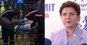 Szydło: "Łączymy się w bólu z narodem francuskim. Wyrażamy ogromny żal i ból, ale też wielki gniew!"