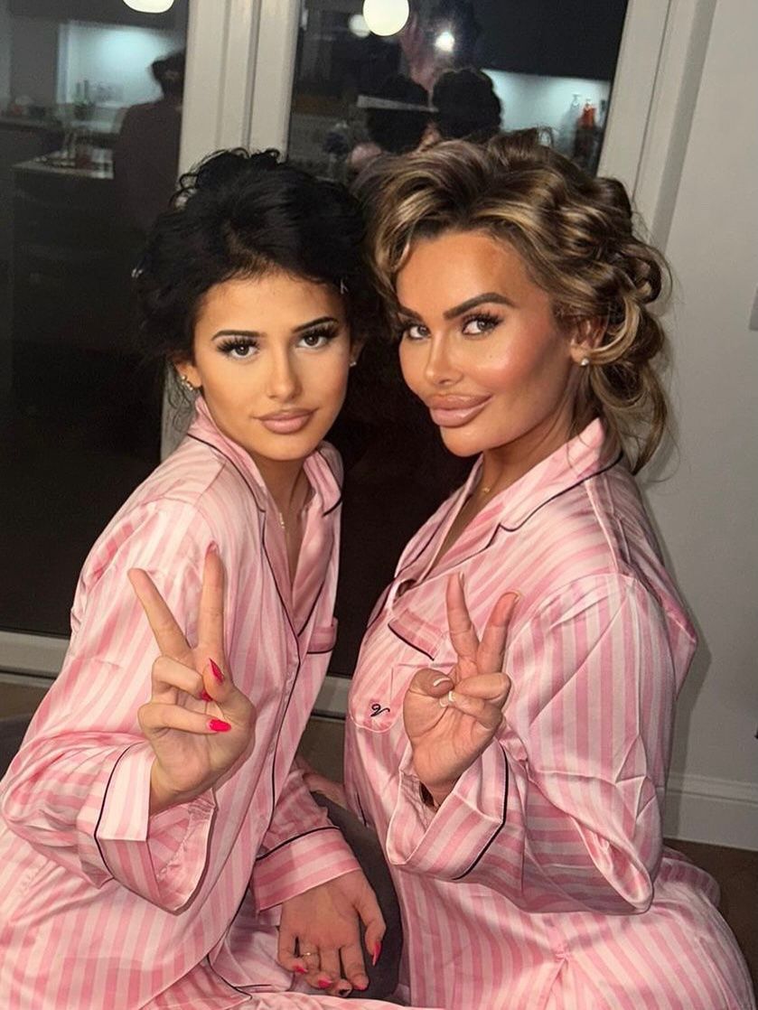 Sophie-May Dickson ze starszą córką, Princess