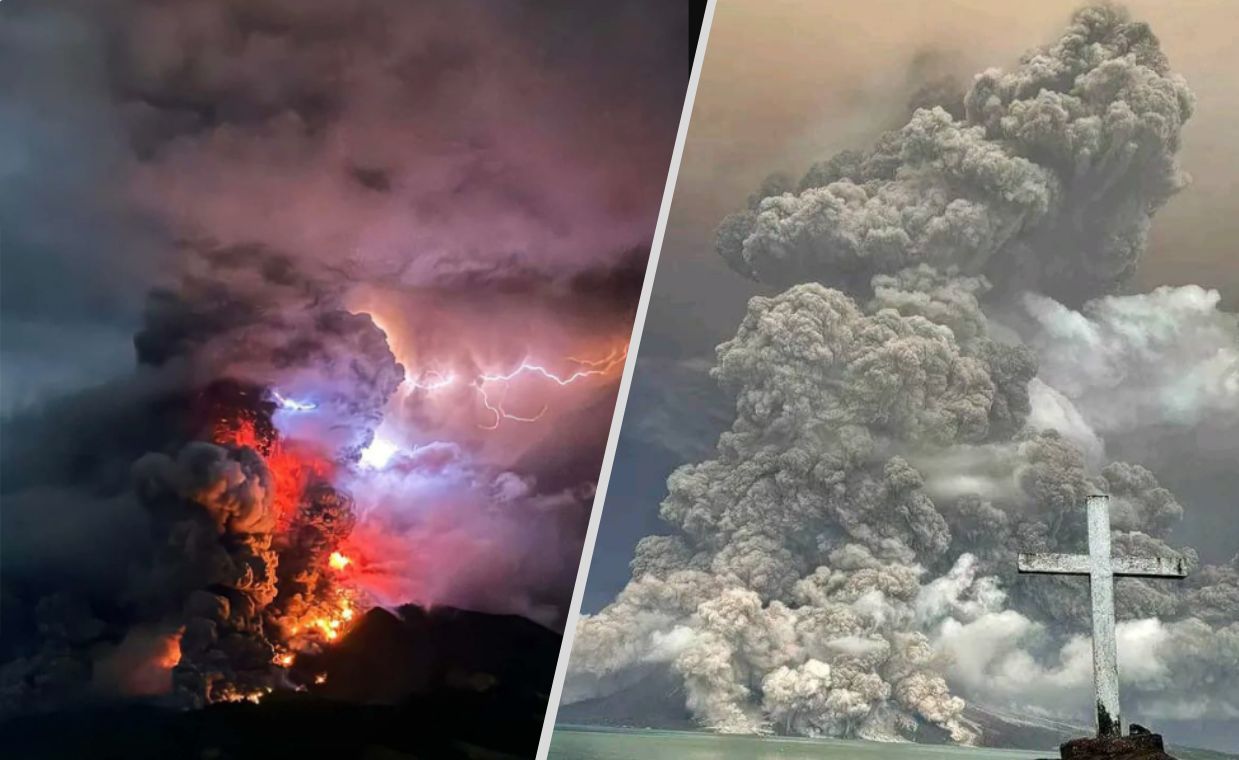 Kolejny wybuch wulkanu w Indonezji. "Piękne i przerażające"