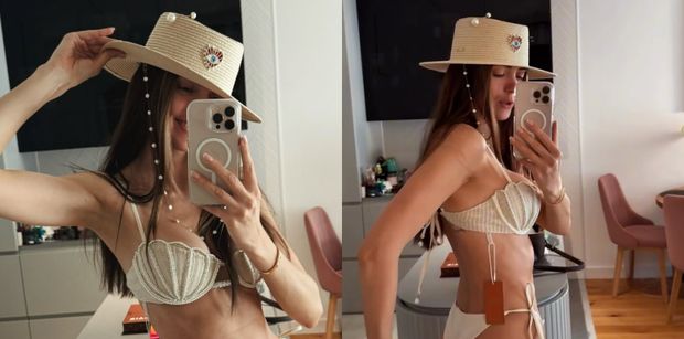 Marcela Leszczak pręży się w bikini za PONAD 500 ZŁOTYCH, które kupiła na wspólne wakacje z fankami. "HOT MAMITA" (FOTO)