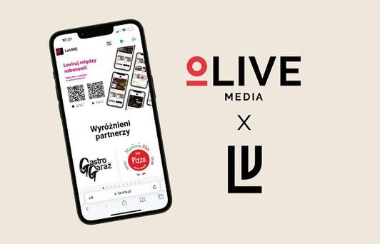 Polska aplikacja rabatowa klientem oLIVE media
