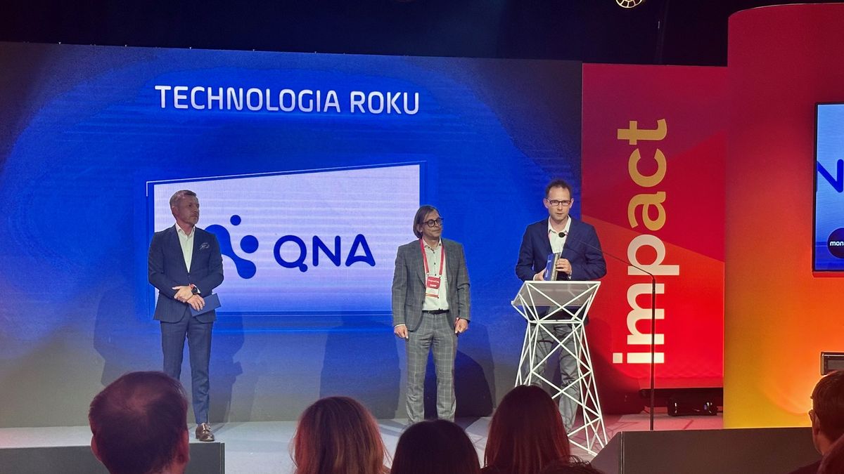 Zarząd spółki QNA Technology. Od lewej: Artur Podhorodecki, Mateusz Banski, Maciej Adamczyk