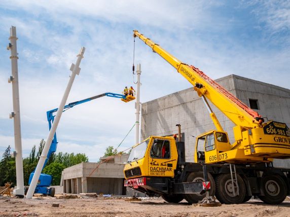 Sosnowiec. Prace przy budowie Egzotarium idą zgodnie z planem.