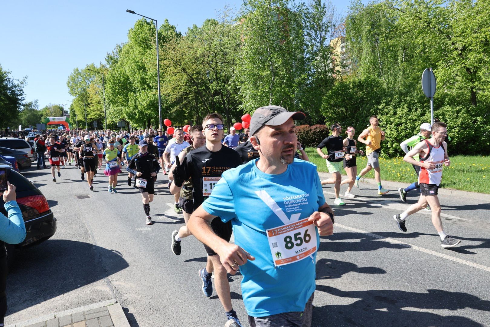 Półmaraton Dąbrowski ArcelorMittal Poland odbył się 27 kwietnia 2025.
