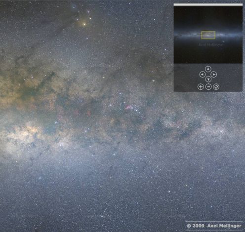 648-megapikselowa panorama Drogi Mlecznej - niesamowite!