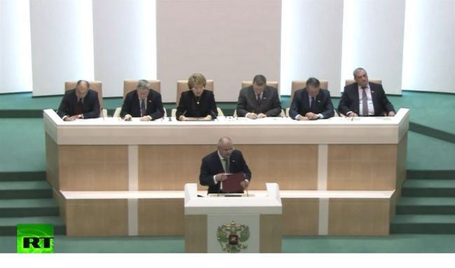 Rada Federacji Rosyjskiej.
