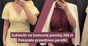 Pokazała prawdziwe perełki. Sukienki na komunię poniżej 250 zł