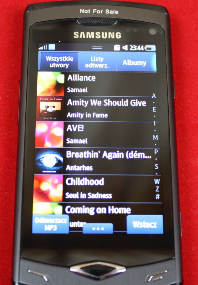 Samsung Wave S8500 - test cz.2 13