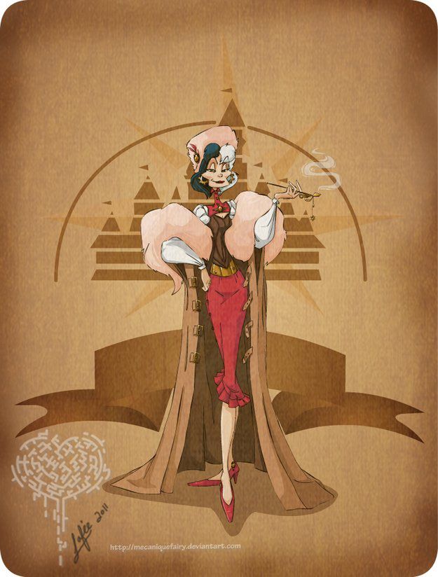 Bohaterowie Disneya w steampunkowym stylu! 5