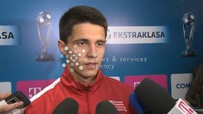 Bartosz Kapustka o meczu z Widzewem (wideo)
