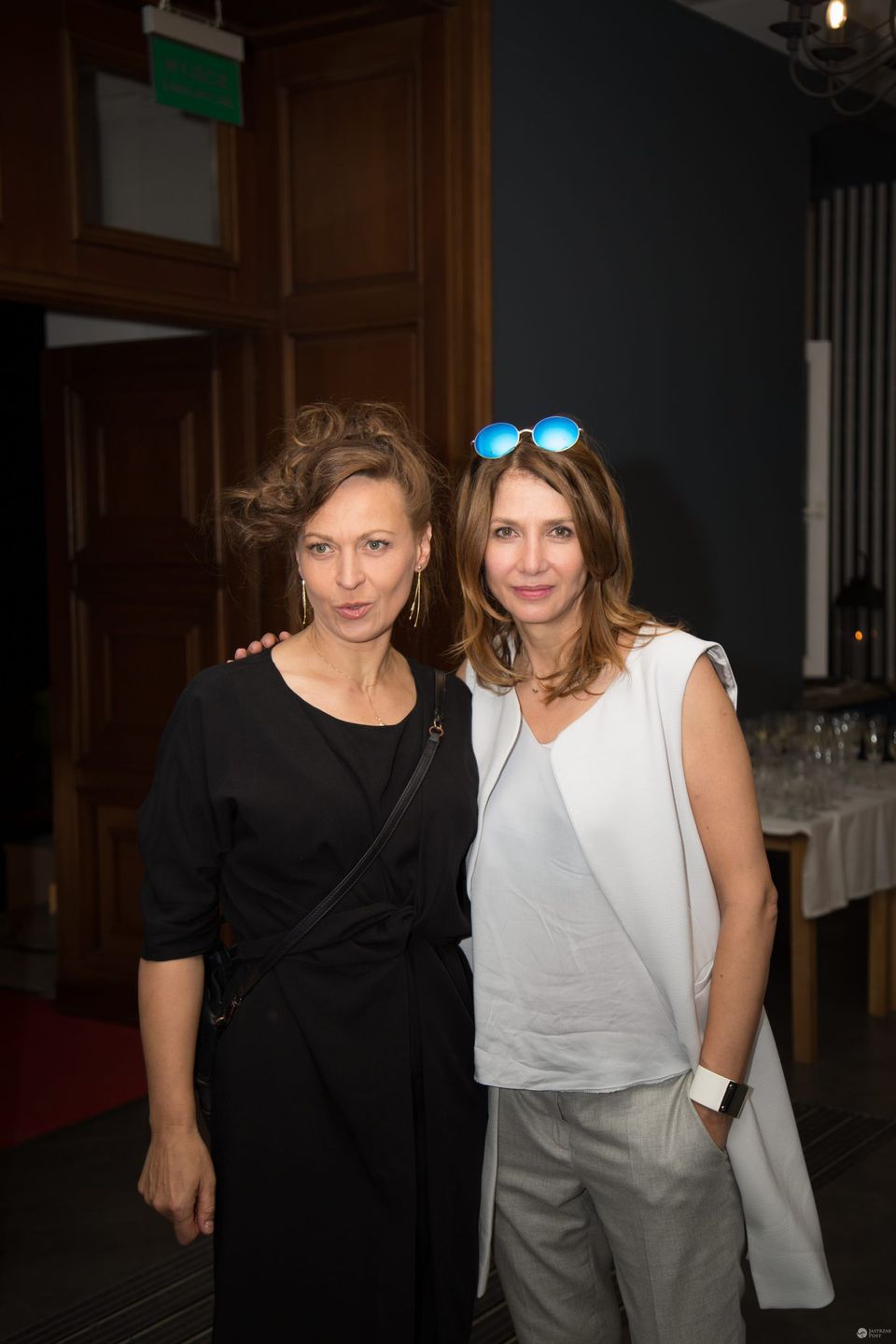 Grażyna Wolszczak na otwarciu Teatru Miejskiego w Lesznie