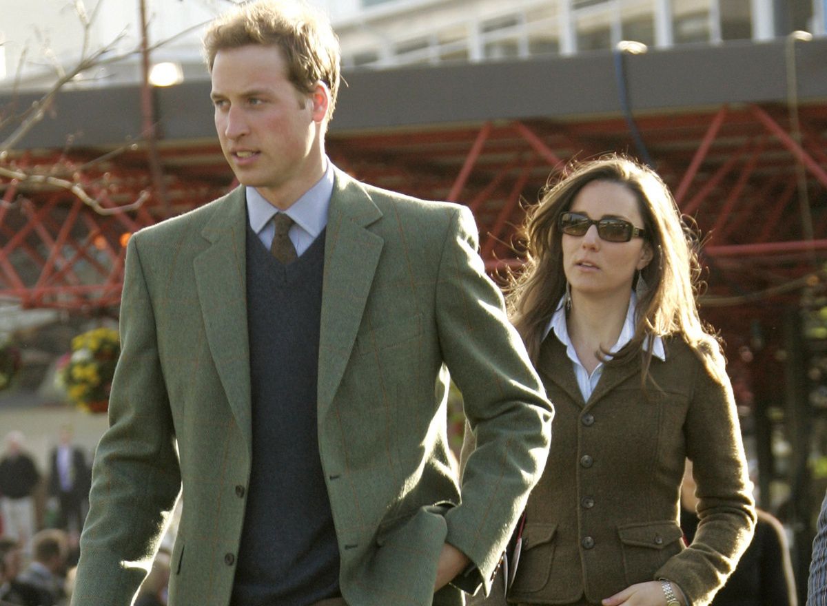 William i Kate w marcu 2007 r.