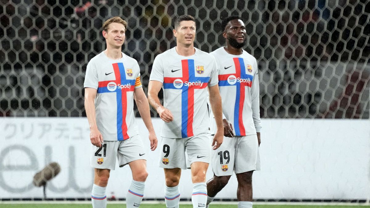 Getty Images / Koji Watanabe / Na zdjęciu: piłkarze FC Barcelony