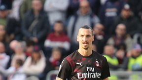 Serie A: Cagliari - AC Milan. Zobacz pierwszego gola Ibrahimovicia po powrocie z USA