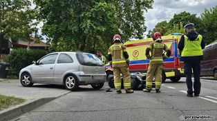 Gorzów: Kierujący oplem zderzył się z motocyklistą