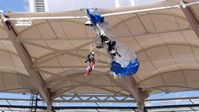 Chwile grozy przed meczem. Ewakuowano część trybun