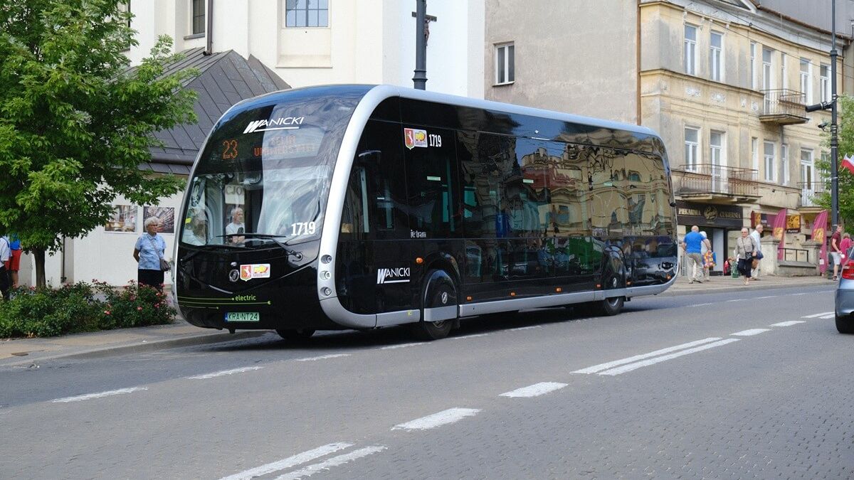 Testy autobusu Irizar ieTram w Lublinie