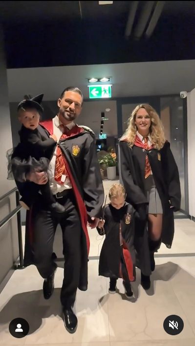 Celebryci na imprezie Haloween