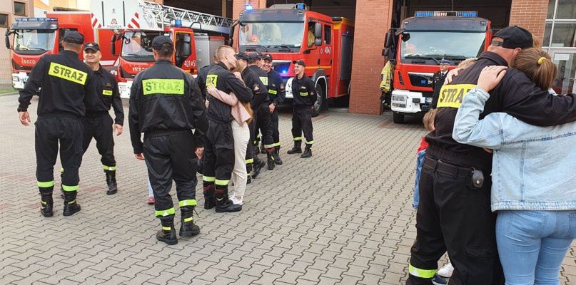 Strażacy wrócili z Grecji