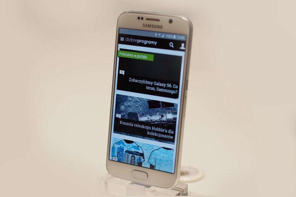 [MWC 2015] Nowe flagowce Samsunga z bliska: czy na takie wzornictwo czekali fani?