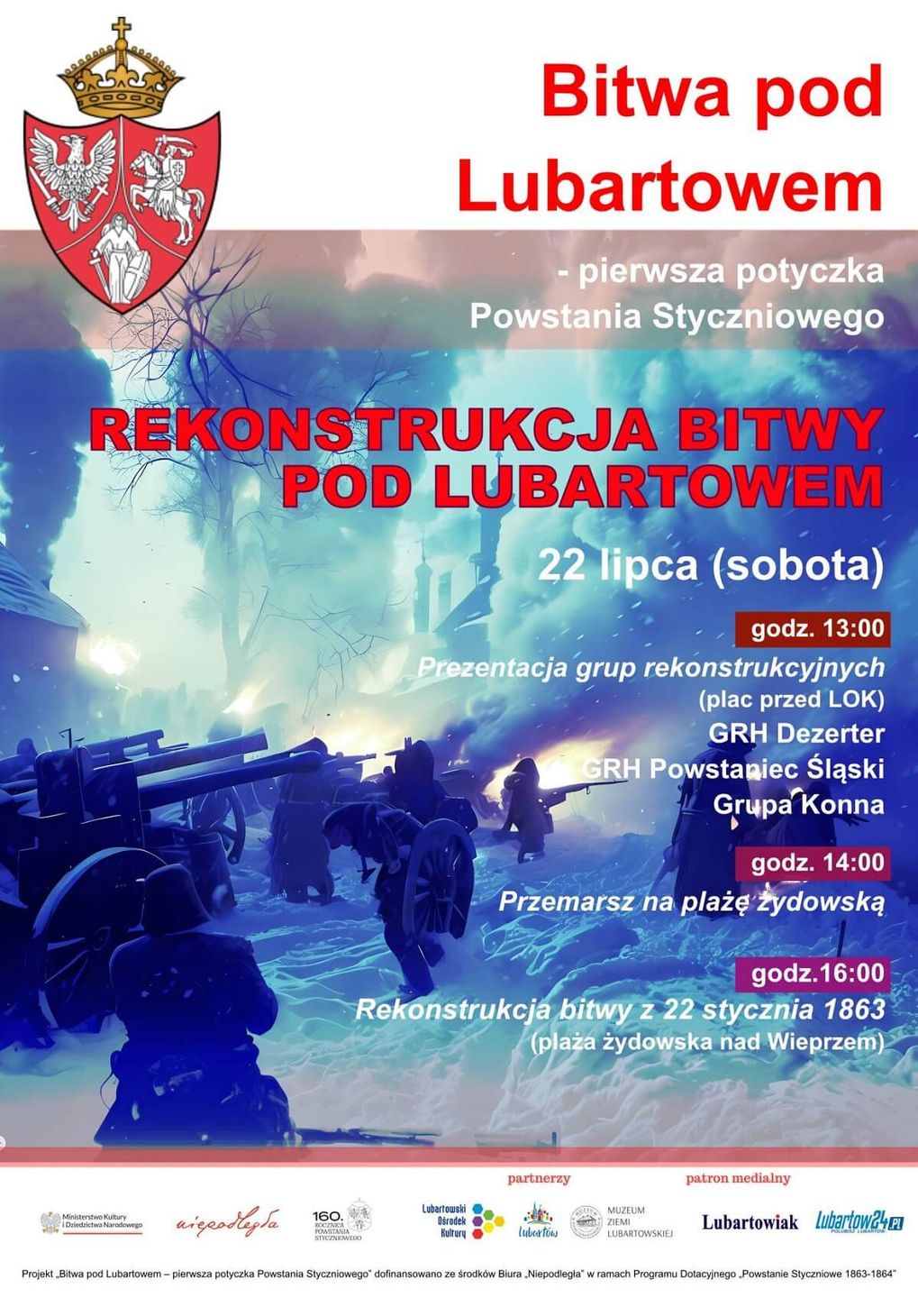 Bitwa pod Lubartowem plakat