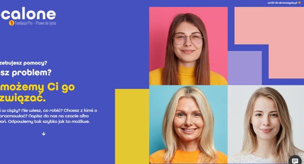 Przeciwnicy aborcji na platformie komunikacyjnej "Ocalone" przekonują do zatrzymania każdej ciąży