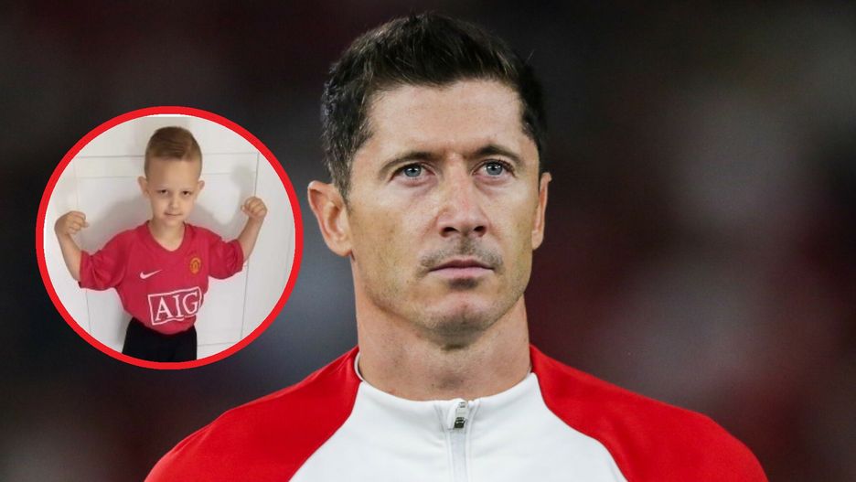 Zaczęło się od bólu szyi. Śmiertelnie chorego Tymka wsparł Robert Lewandowski