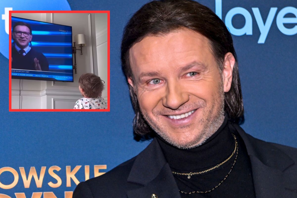 Radosław Majdan zwrócił się do syna w telewizji. Nagranie obiegło sieć