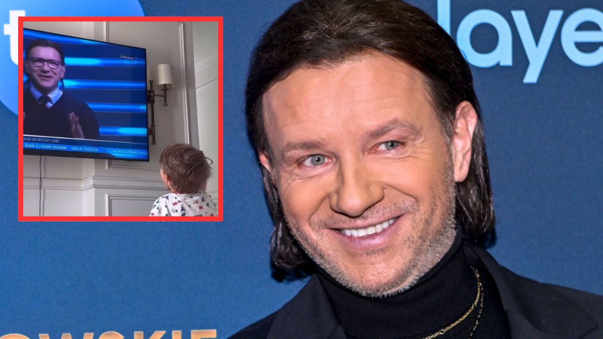 Radosław Majdan zwrócił się do syna w trakcie wywiadu w TV