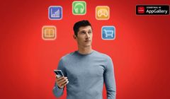 Robert Lewandowski w kolejnej odsłonie kampanii Huawei AppGallery