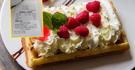 5-osobowa rodzina poszła na gofry. Paragon grozy ze Stegny