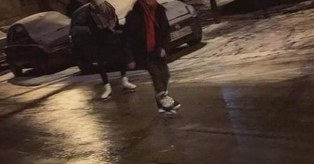 Poniedziałkowy wieczór, Łódź. Zdjęcie jest hitem sieci