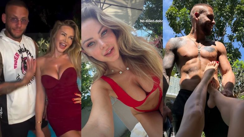 Ola Ciupa i Paweł "Skarface" Bomba na wakacjach