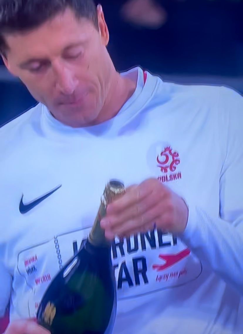Robert Lewandowski po meczu Polska - Szwecja