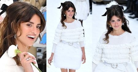 Penelope Cruz wystąpiła w roli modelki na pokazie Chanel