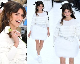 Penelope Cruz wystąpiła w roli modelki na pokazie Chanel