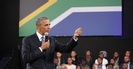 Obama odwiedził dawne więzienie Mandeli