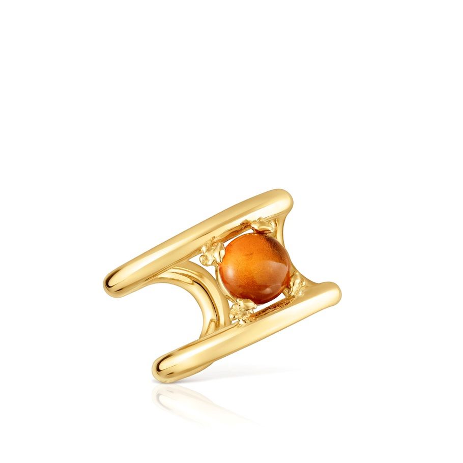 Nausznica z bursztynem Tous