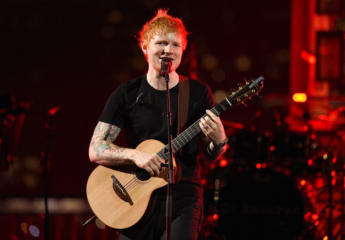 2021 MTV Video Music Awards - Show
BROOKLYN, NEW YORK - SEPTEMBER 12:  In this image released on September 12, Ed Sheeran performs onstage at Pier 3 in Brooklyn for the 2021 MTV Video Music Awards broadcast on September 12, 2021. (Photo by Kevin Mazur/MTV VMAs 2021/Getty Images for MTV/ ViacomCBS)
Kevin Mazur/MTV VMAs 2021
bestof, topix