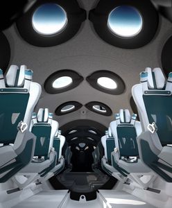 Virgin Galactic zaprezentowało kabinę do lotów w kosmos. Luksus za 250 tys. dol.